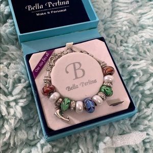 Bella Perlina Dolphin Bracelet